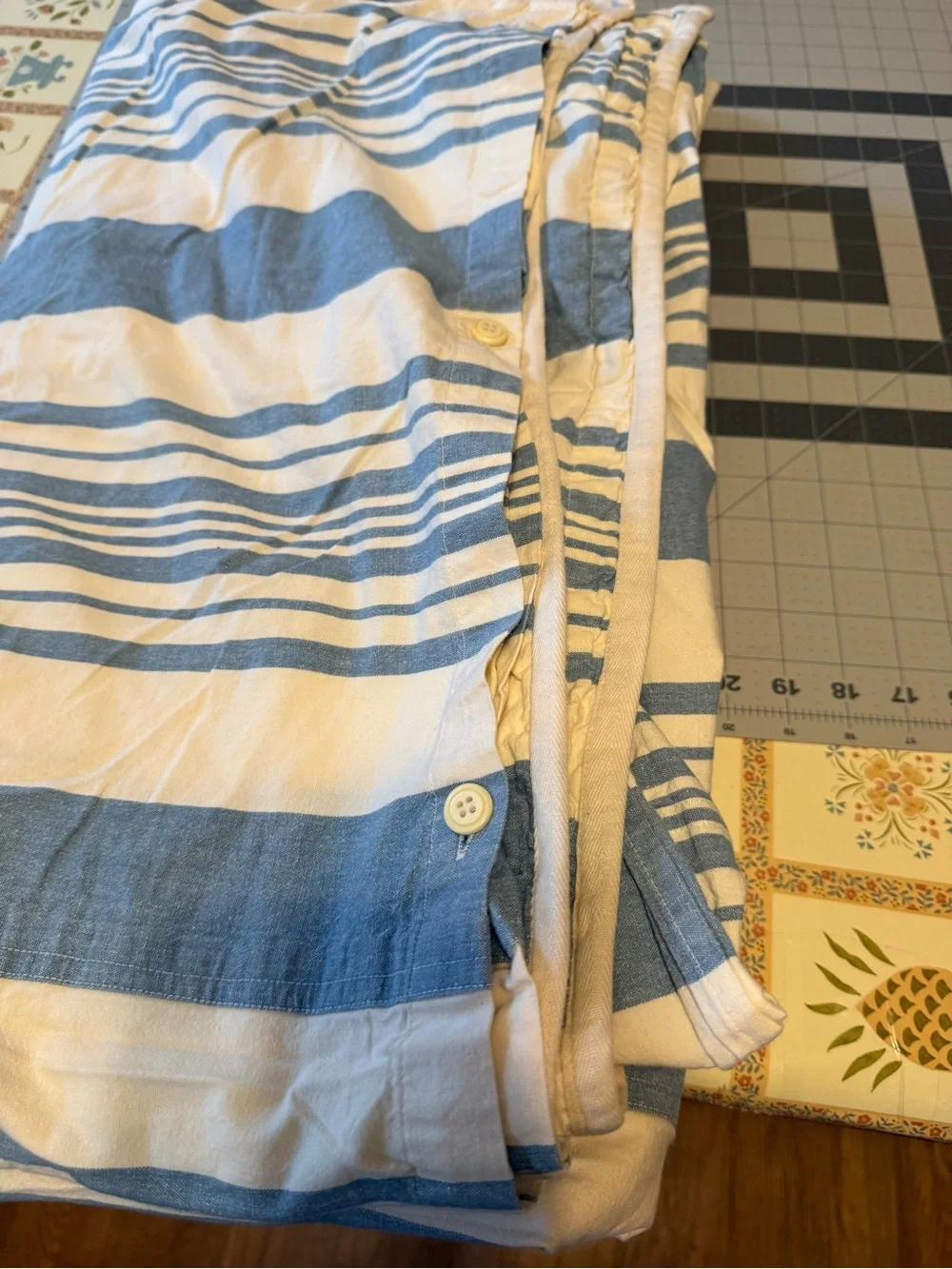 Vintage Ralph Lauren Home Catalina Island King Duvet Cover.